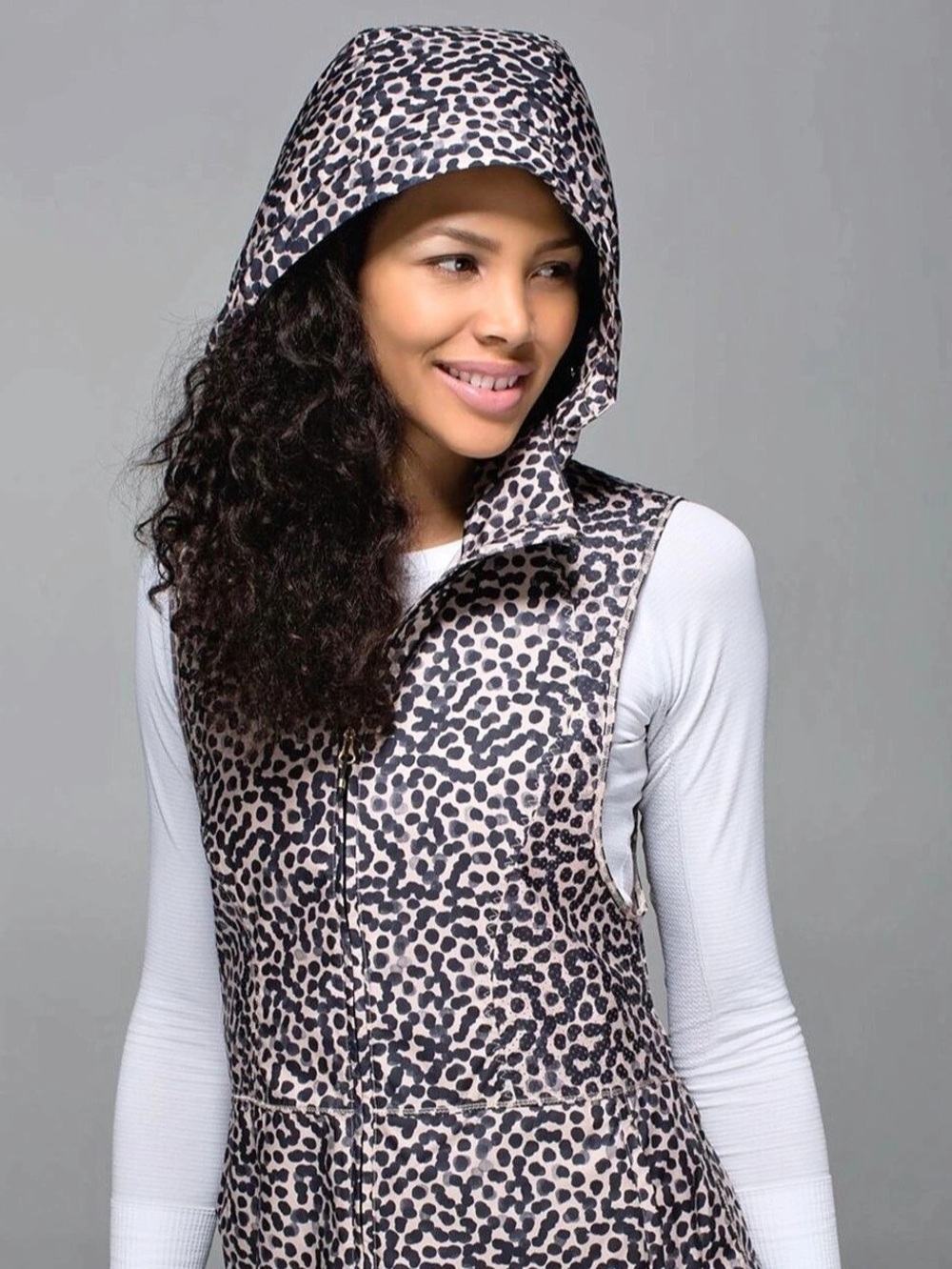 Lululemon Pack-It Vest - Ace Spot Grain Black
